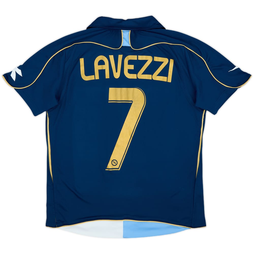 2008-09 Napoli Third Shirt Lavezzi #7 - 4/10 - (M)