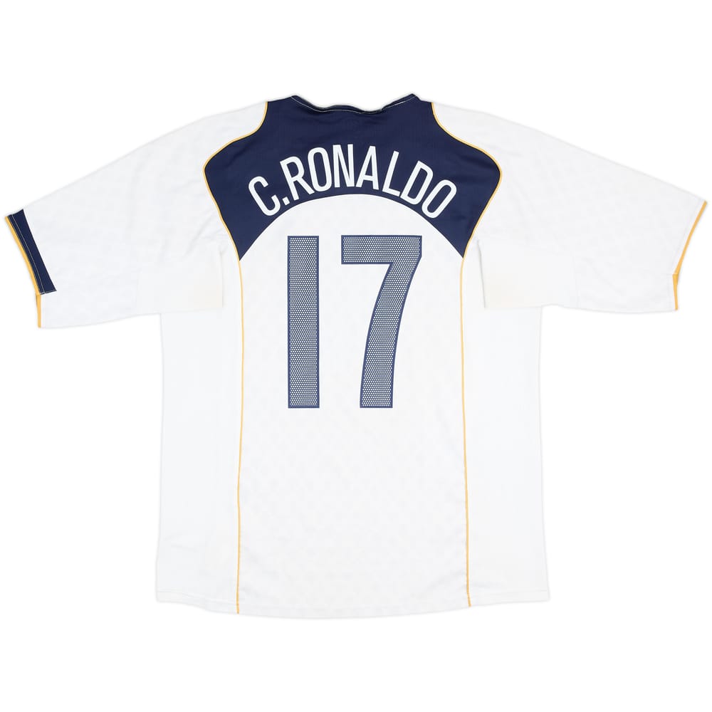 2004-06 Portugal Away Shirt C.Ronaldo #17 - 8/10 - (L)
