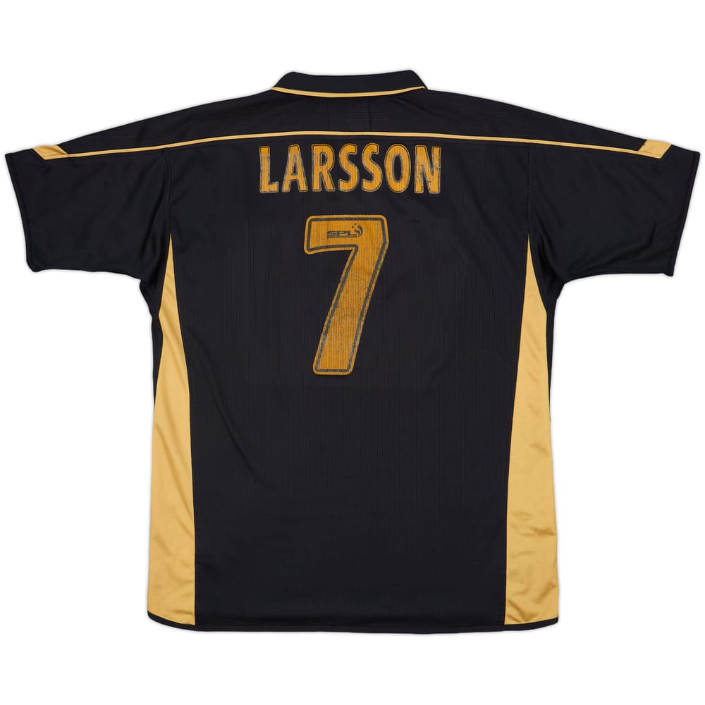 2003-04 Celtic Away Shirt Larsson #7 - 5/10 - (L)