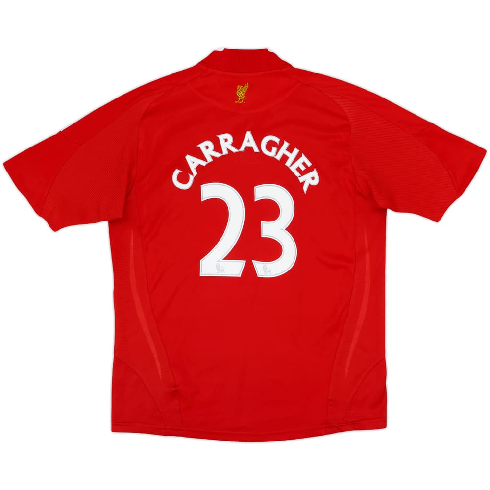2008-10 Liverpool Home Shirt Carragher #23 - 6/10 - (L.Boys)
