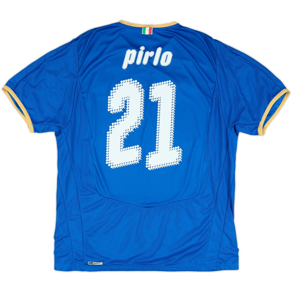 2007-08 Italy Home Shirt Pirlo #21