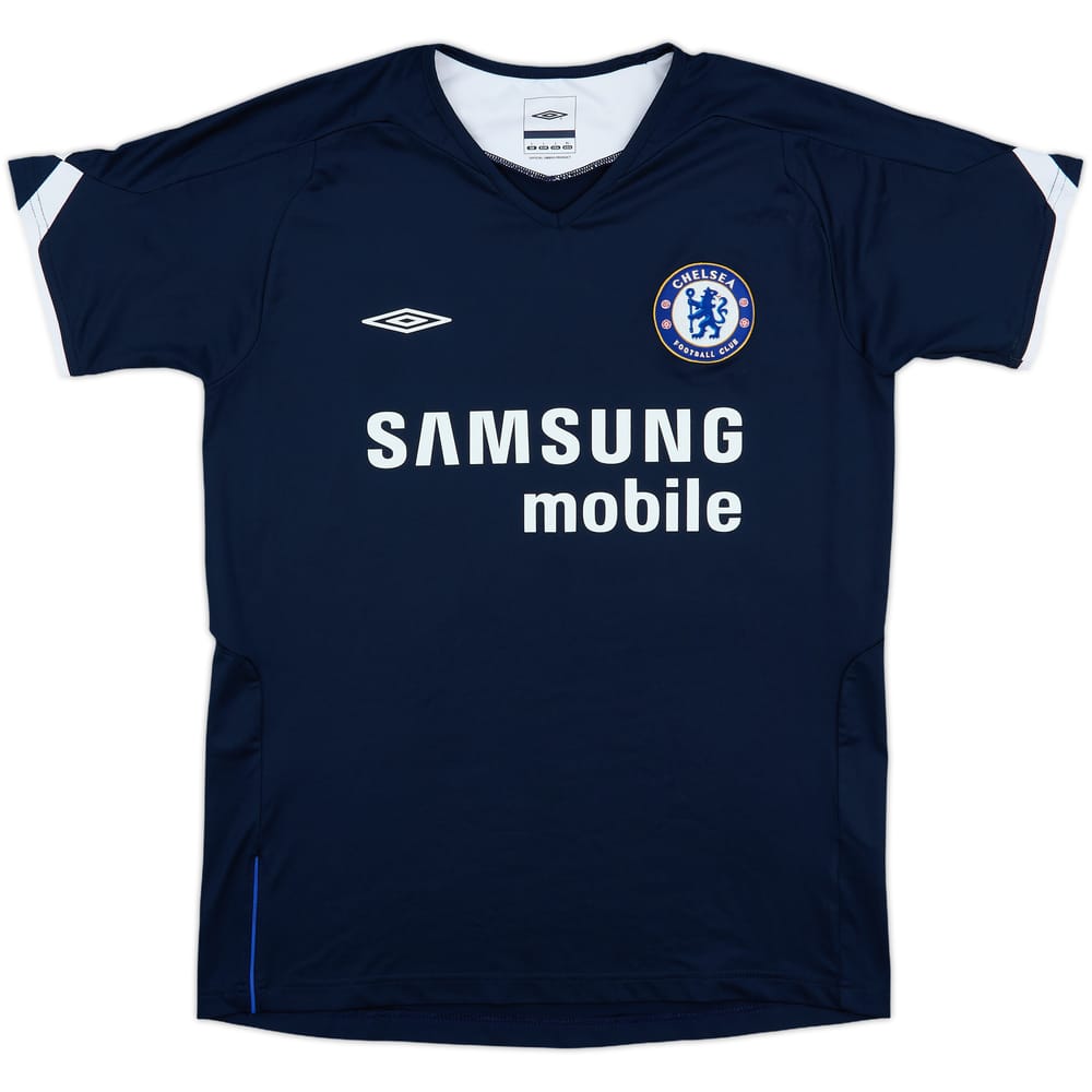 2005-06 Chelsea Umbro Training Shirt - 10/10 - (Women's L)