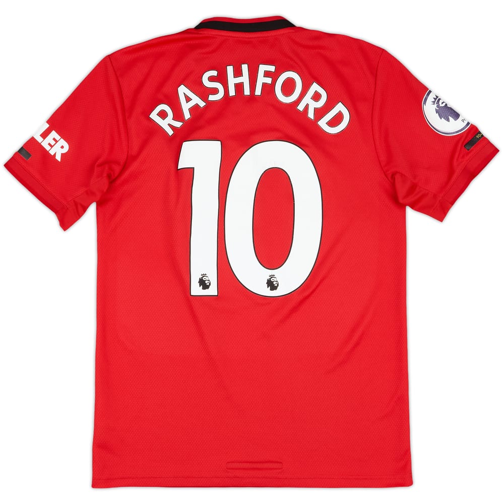 2019-20 Manchester United Home Shirt Rashford #10 - 5/10 - (S)