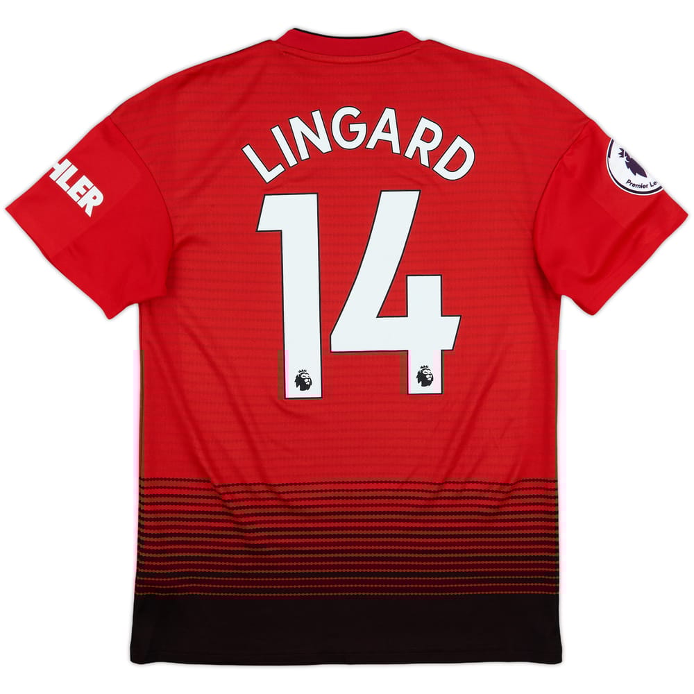 2018-19 Manchester United Home Shirt Lingard #14 - 8/10 - (S)