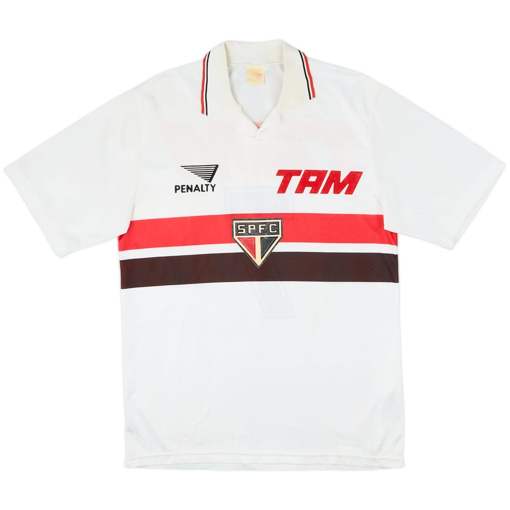 1993 Sao Paulo Home Shirt #7 - 8/10 - (M)