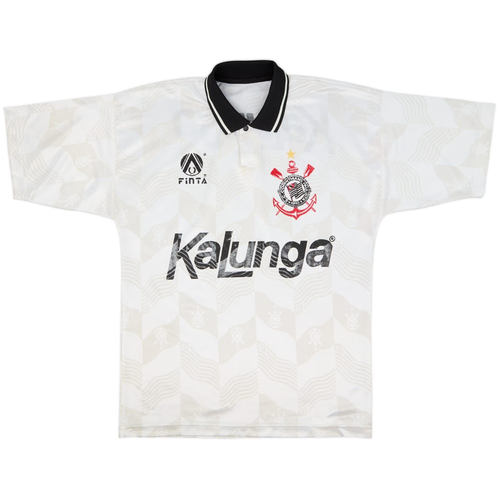 1992-94 Corinthians Home Shirt - 7/10 - (L)