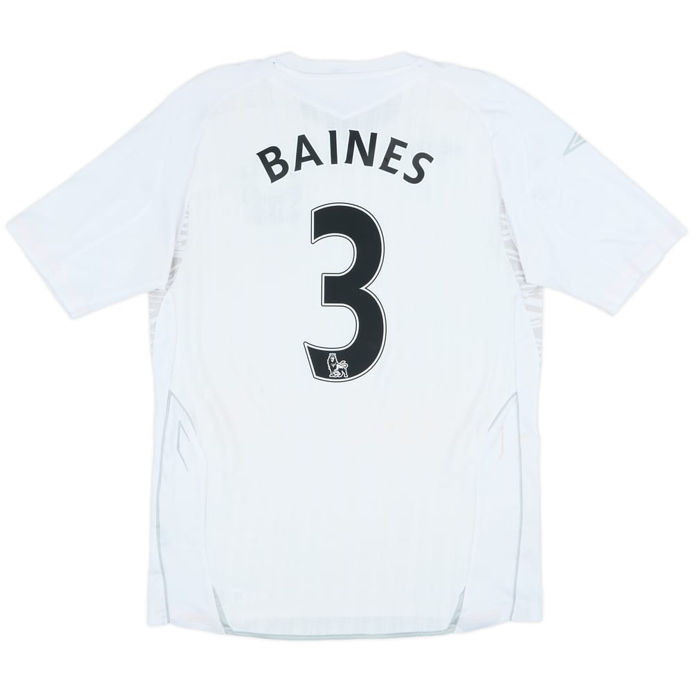 2007-08 Everton Away Shirt Baines #3 - 7/10 - (M)