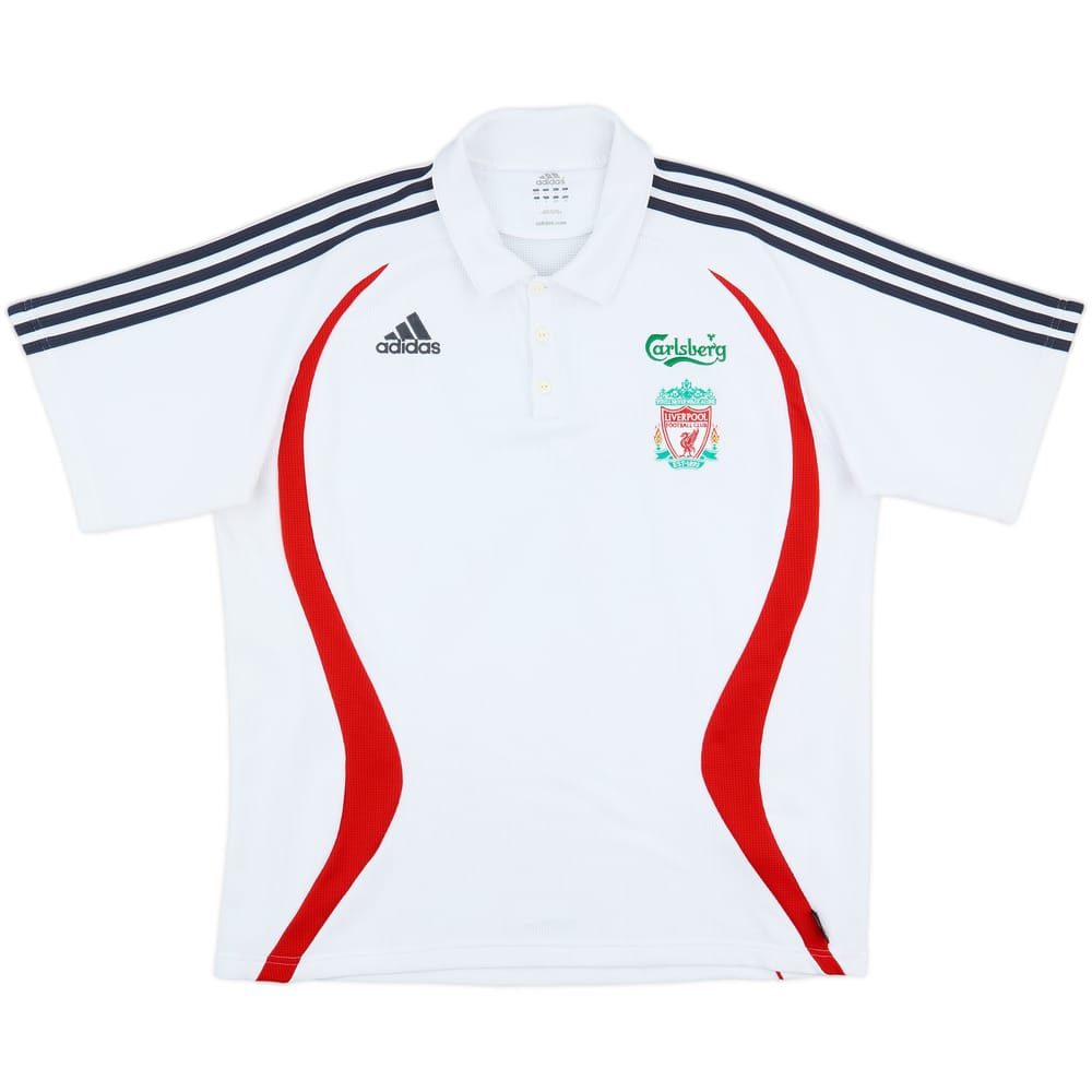 2006-07 Liverpool adidas Polo Shirt - 6/10 - (L)