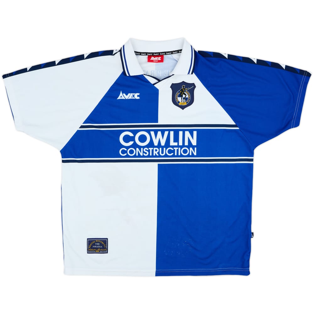 Camiseta de local del Bristol Rovers 1999-01 - 7/10 - (L)