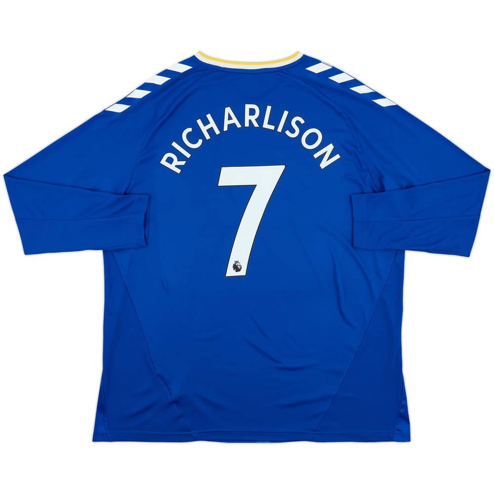 2021-22 Everton Home L/S Shirt Richarlison #7 - 8/10 - (3XL)