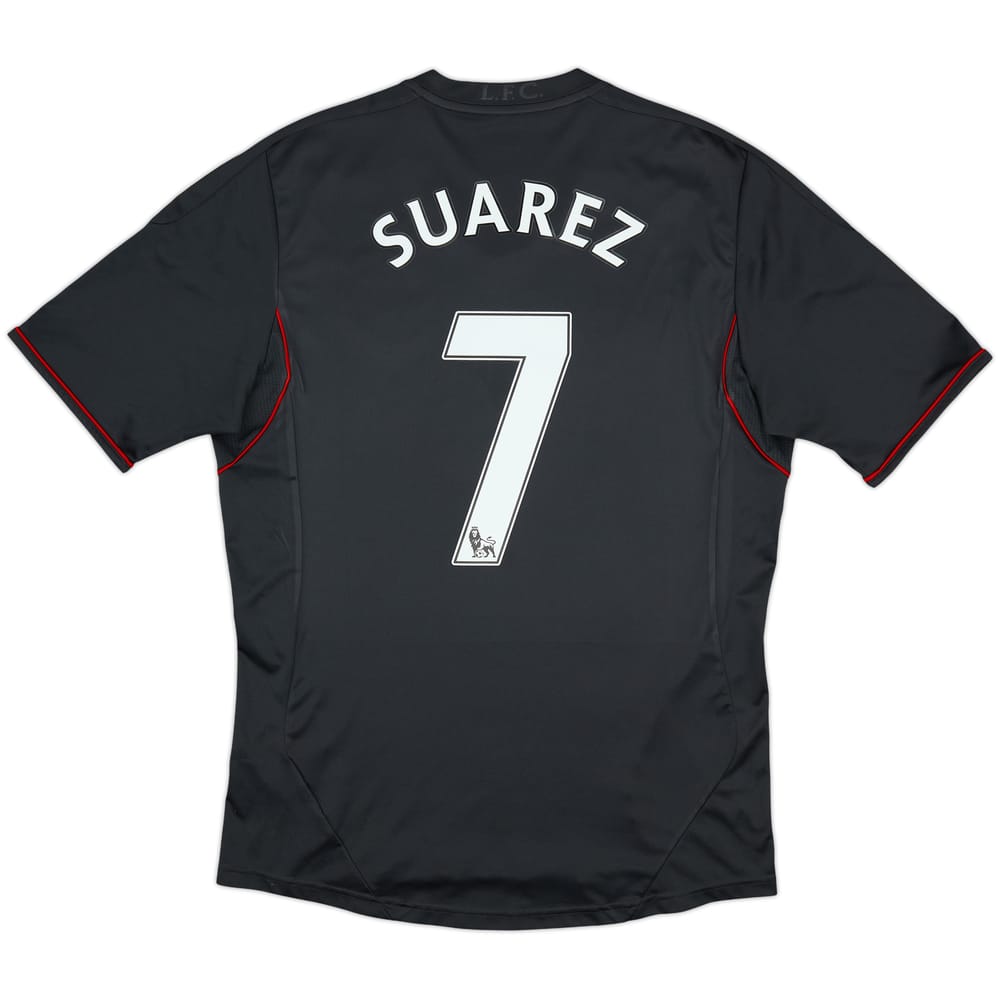 2011-12 Liverpool Away Shirt Suarez #7 - 5/10 - (M)
