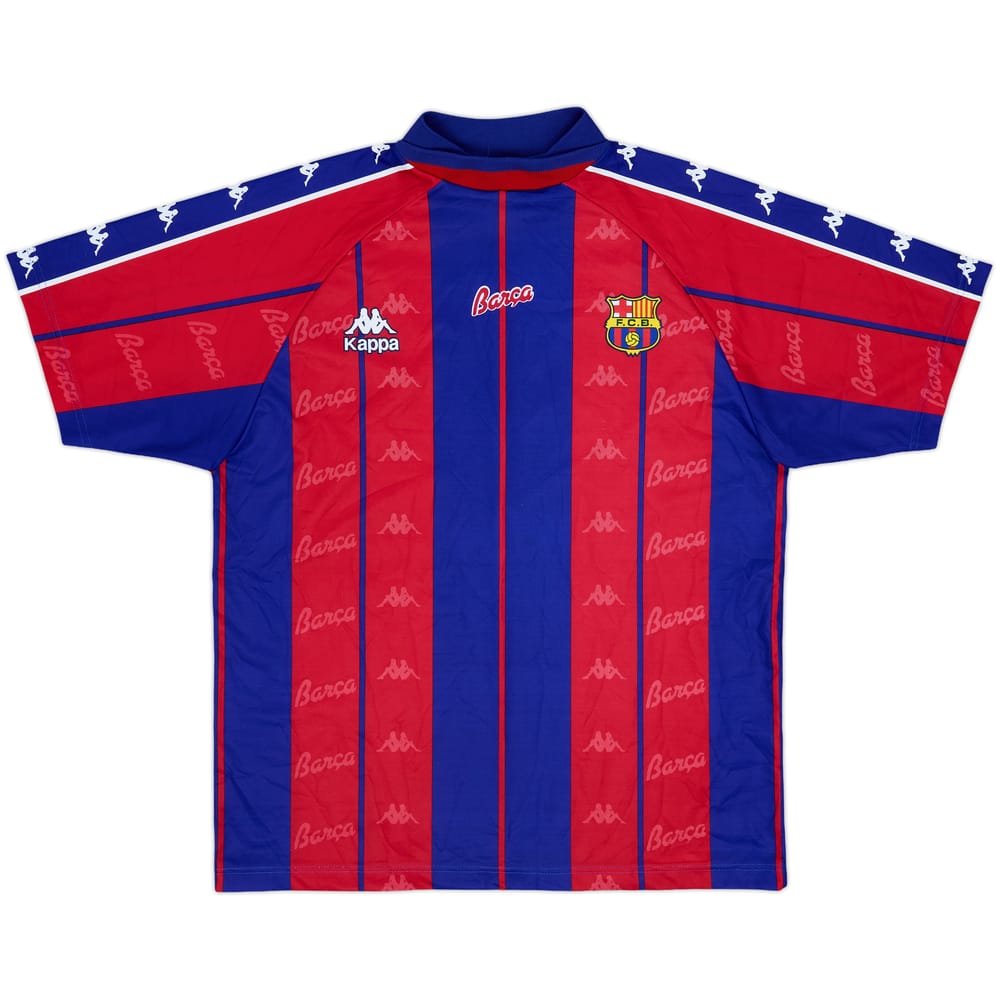 1997-98 Barcelona Basic Home Shirt - 8/10 - (L)