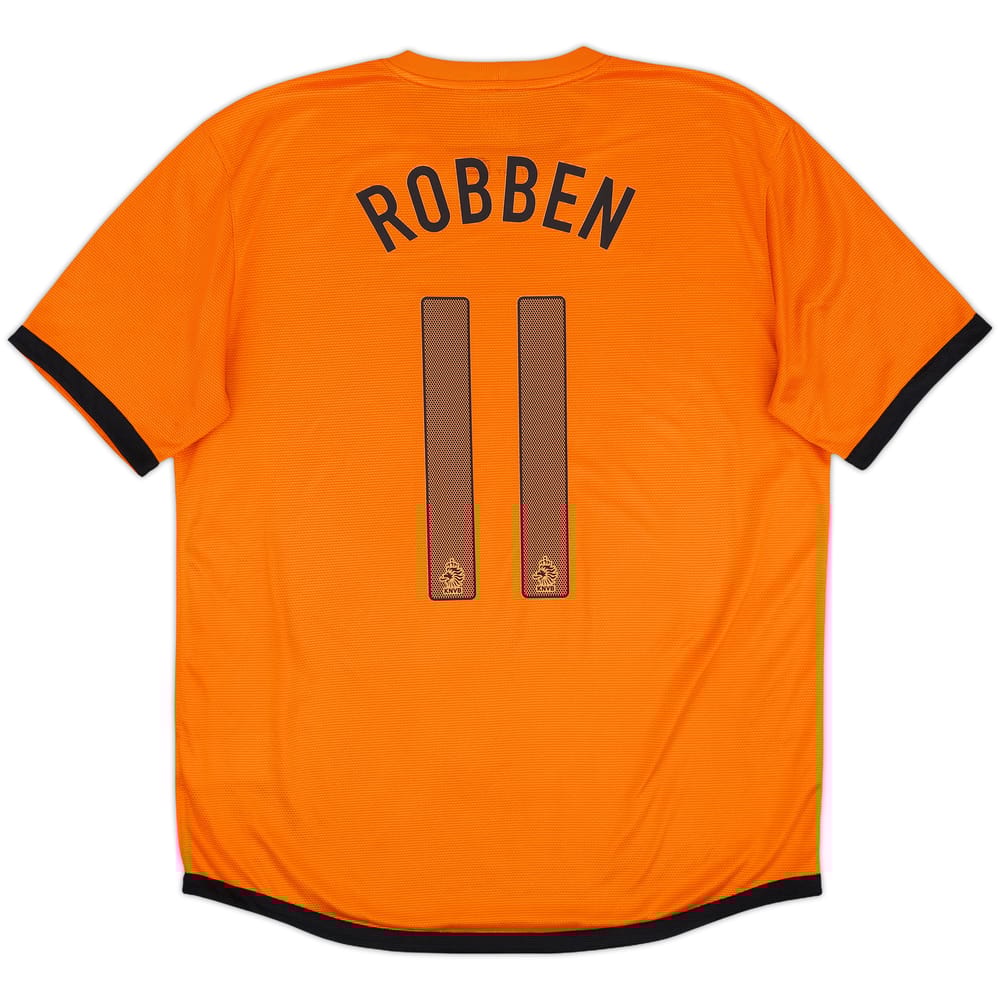 2012-13 Netherlands Home Shirt Robben #11 - 6/10 - (L)