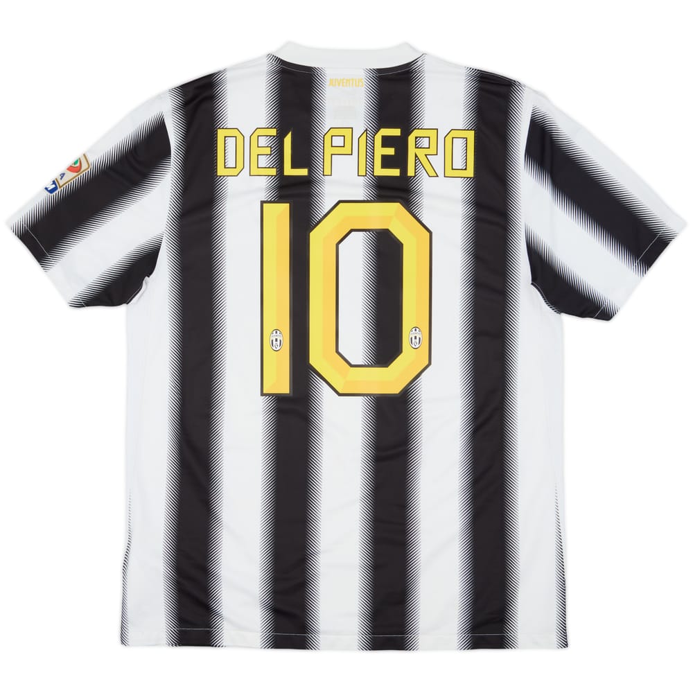 2011-12 Juventus Home Shirt Del Piero #10 - 7/10 - (L)