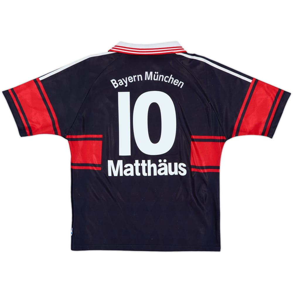 1997-99 Bayern Munich Home Shirt Matthaus #10 - 9/10 - (XL.Boys)