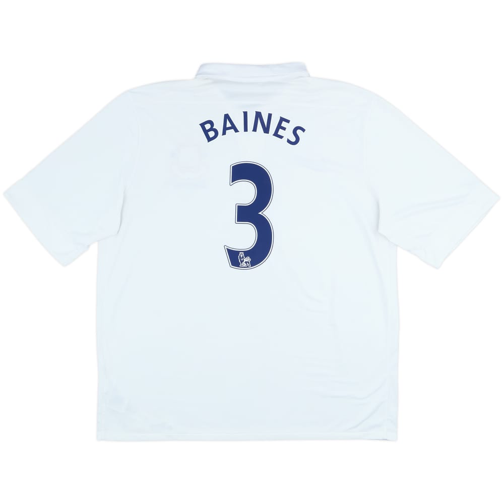2012-13 Everton Third Shirt Baines #3 - 9/10 - (XXL)