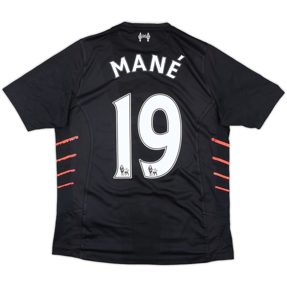 2016-17 Liverpool Away Shirt Mane #19 - 7/10 - (XL.Boys)