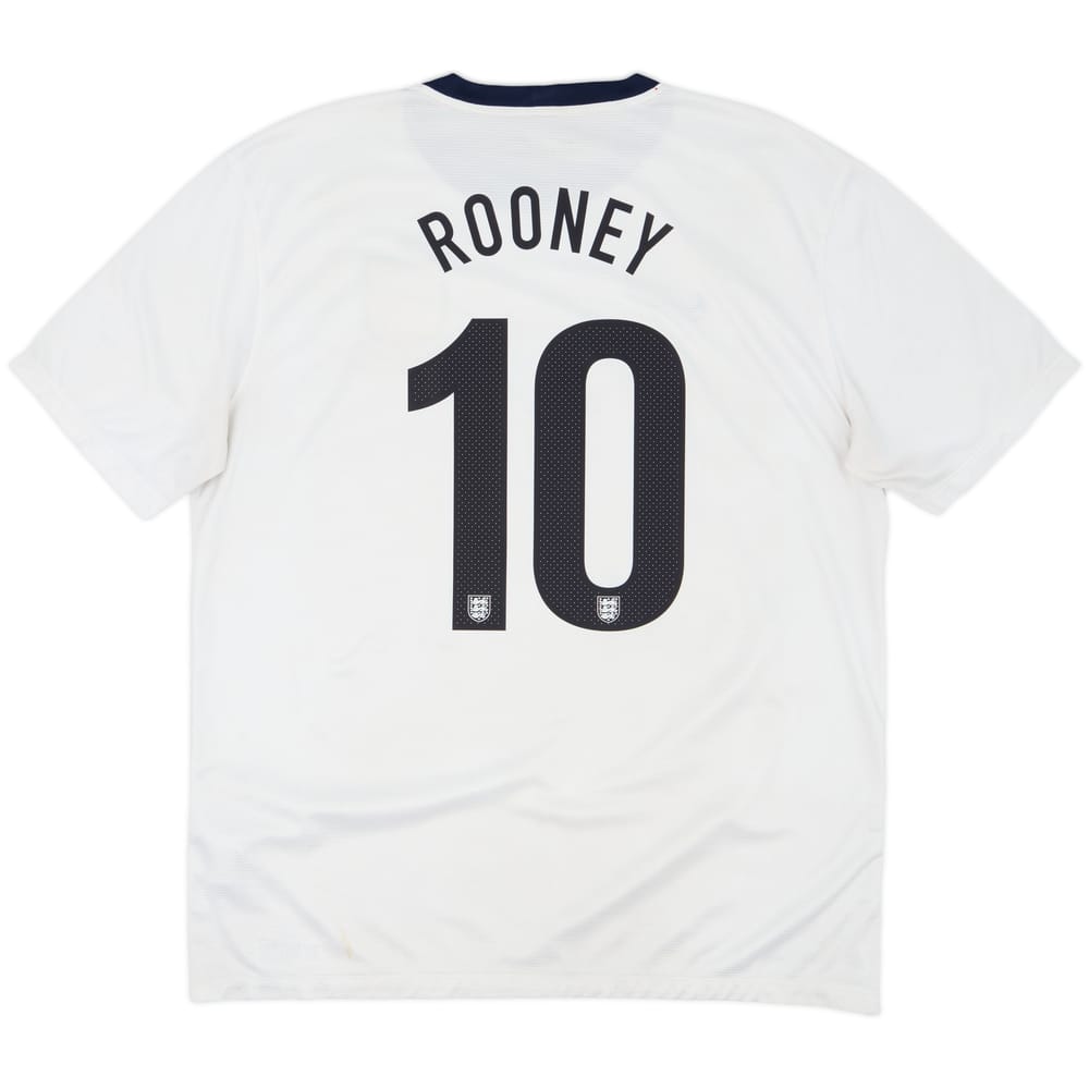 2013 England 150th Anniversary Home Shirt Rooney #10 - 6/10 - (XL)