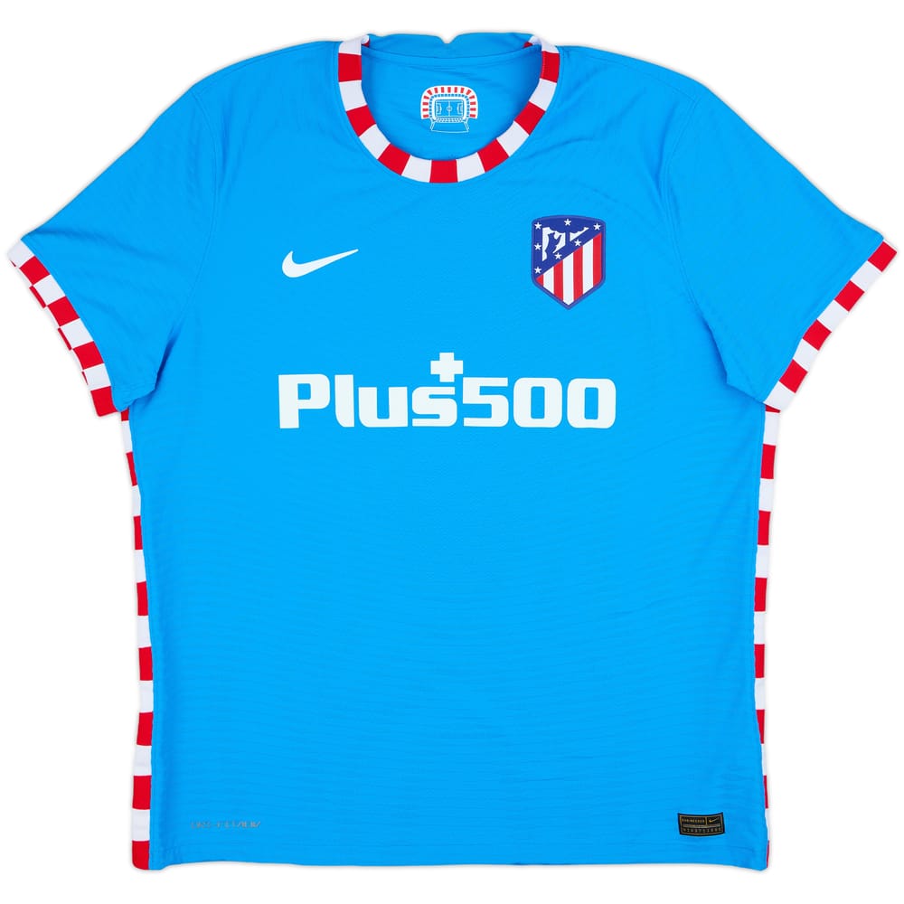 2021-22 Atletico Madrid Authentic Third Shirt - 8/10 - (XL)