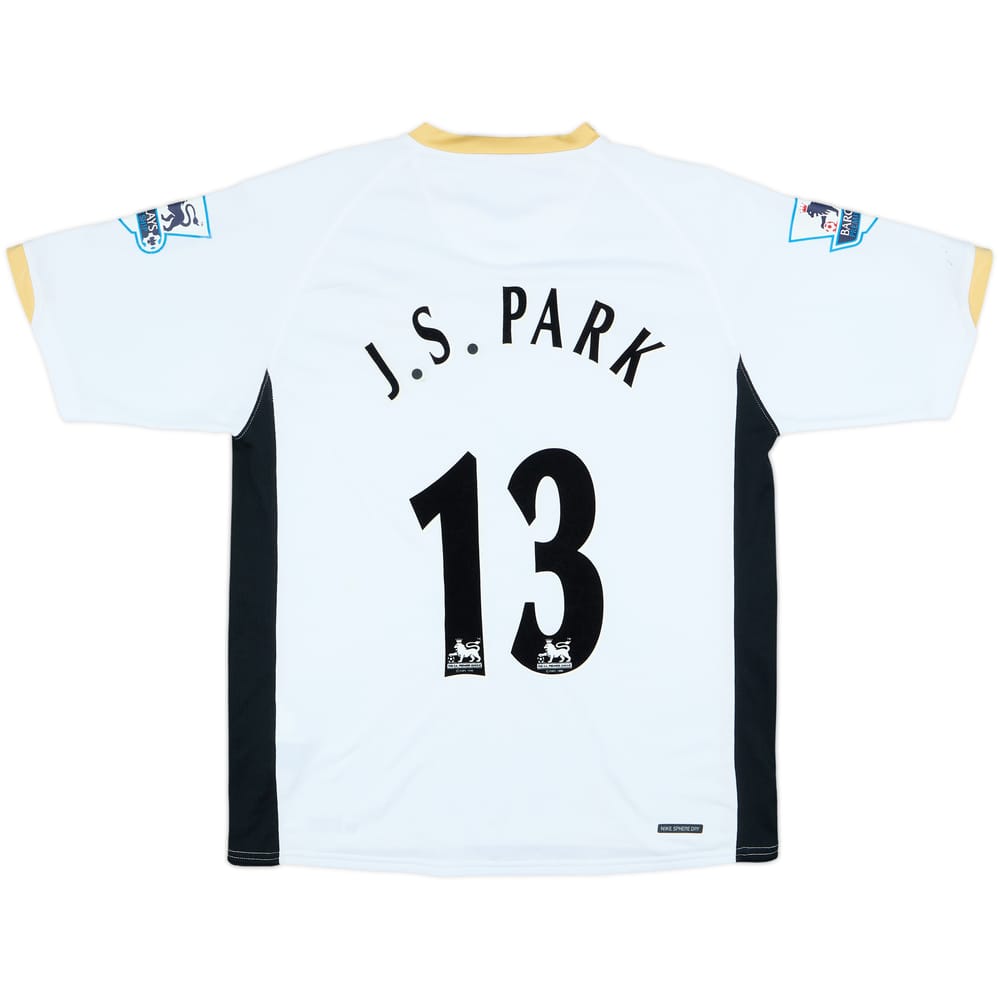 2006-08 Manchester United Away Shirt J.S. Park #13 - 7/10 - (M)