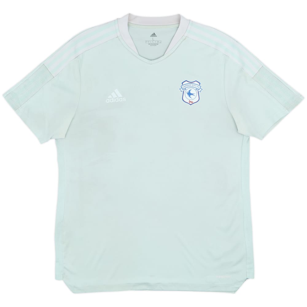2021-22 Cardiff adidas Training Shirt - 8/10 - (L)