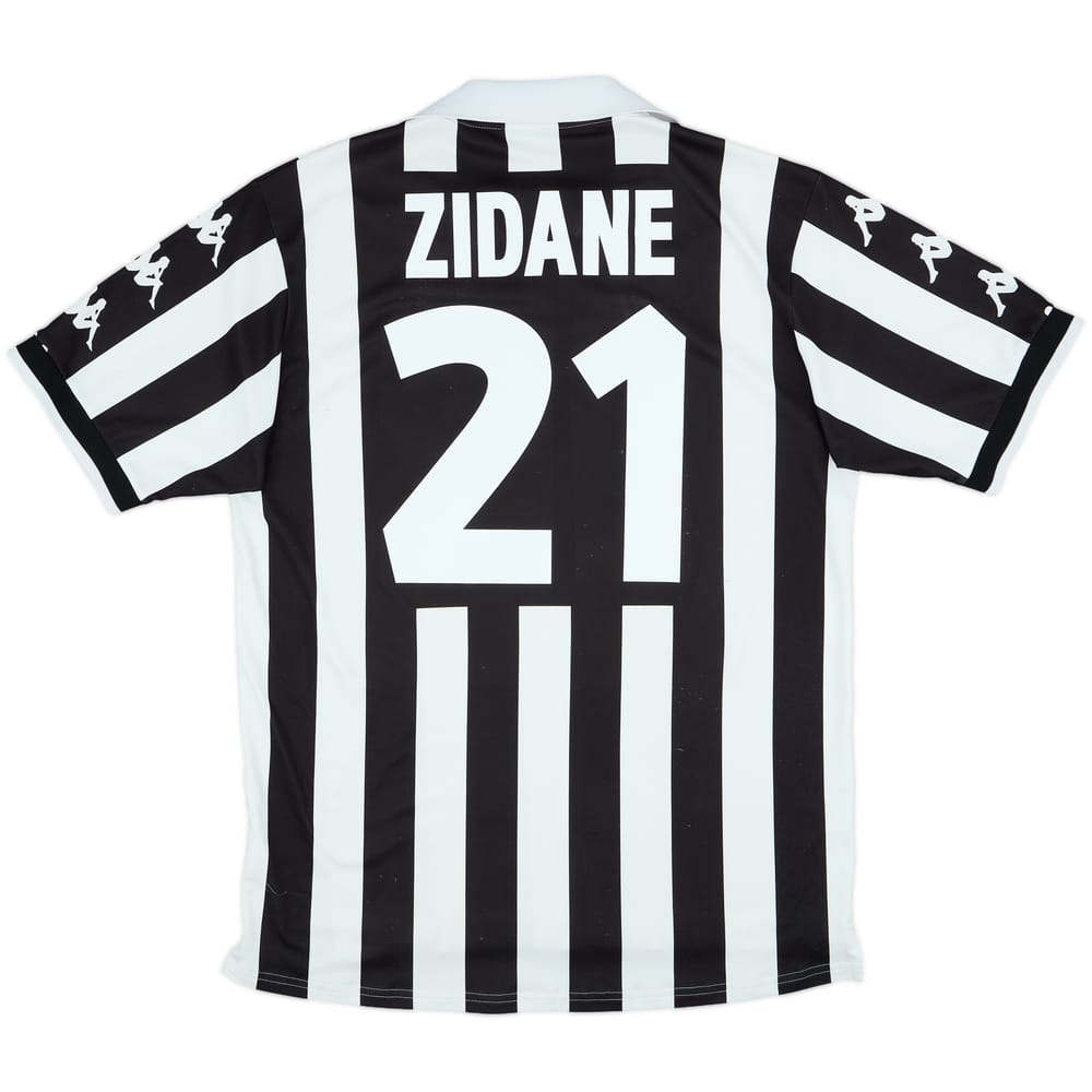 1998-99 Juventus Home Shirt Zidane #21 - 6/10 - (XL)