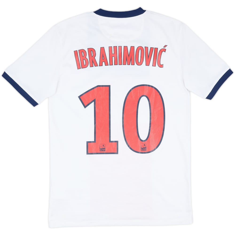 2013-14 Paris Saint-Germain Away Shirt Ibrahimovic #10 - 6/10 - (S)
