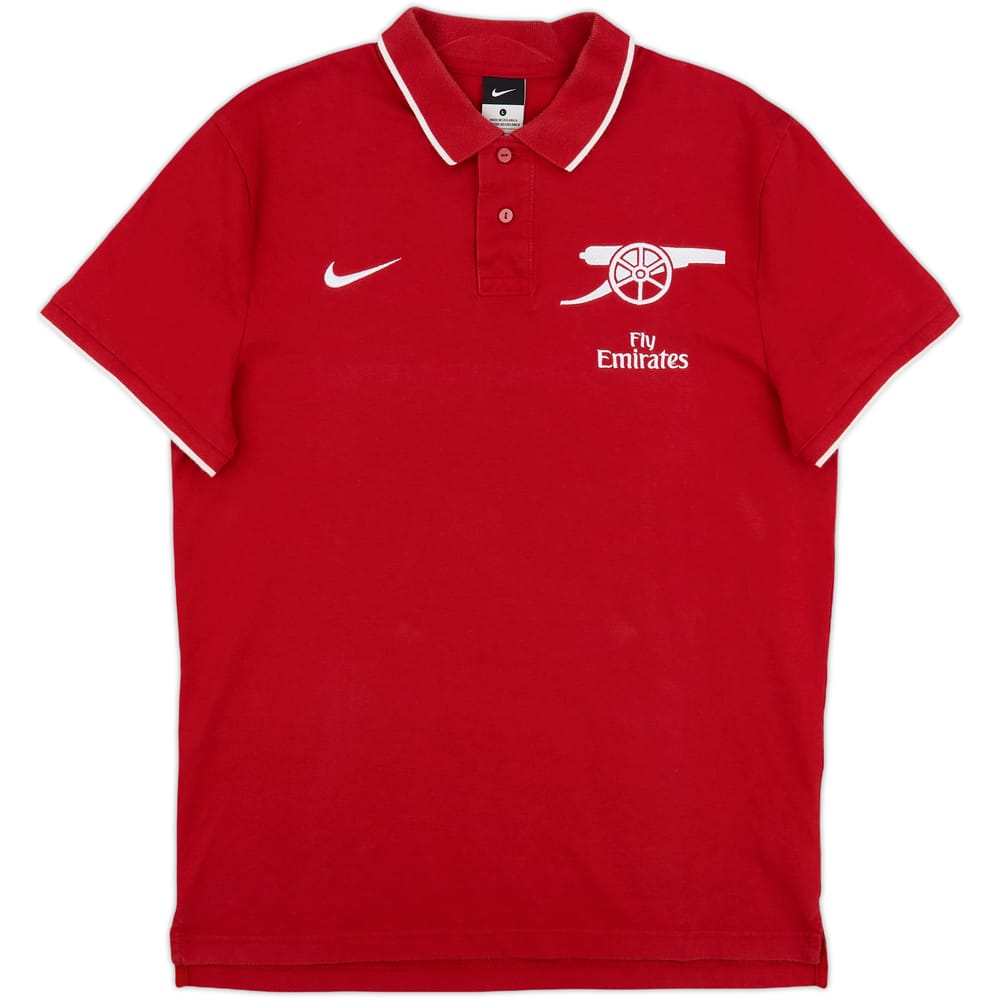 2010-11 Arsenal Nike Polo Shirt - 8/10 - (L)