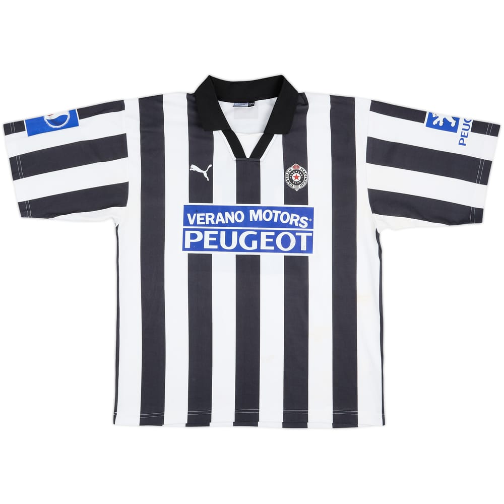 2001-02 Partizan Belgrade Home Shirt #22 - 6/10 - (XXL)