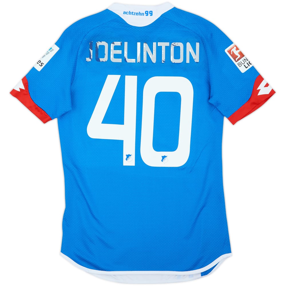 2015-16 TSG Hoffenheim Home Shirt Joelinton #40 - 4/10 - (M)