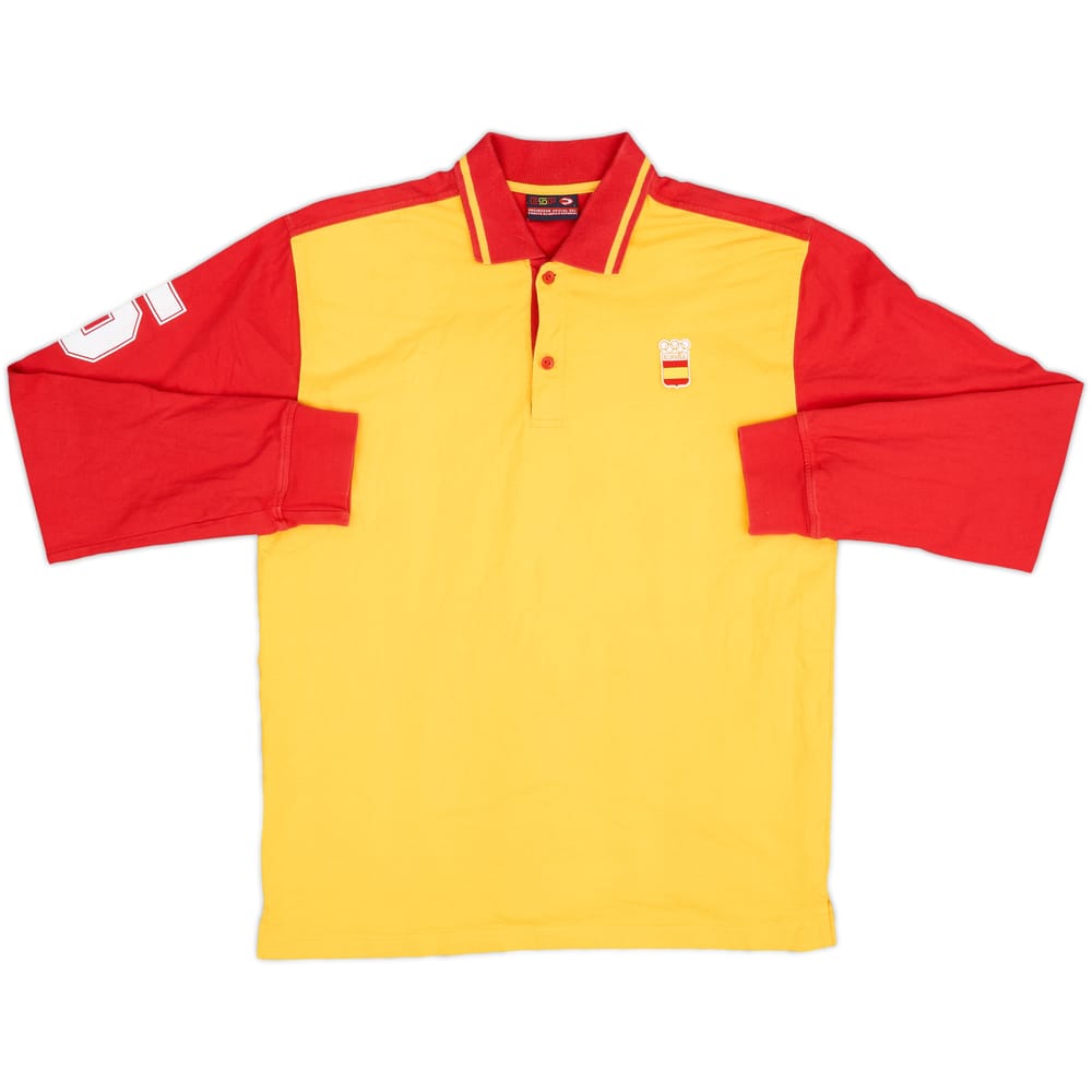 1996 Spain Olympics John Smith Polo L/S Shirt - 8/10 - (M)