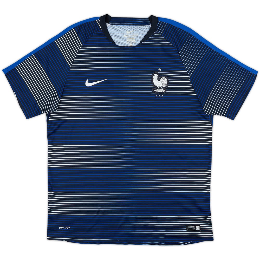 2016-17 France Nike Training Shirt - 9/10 - (XL)