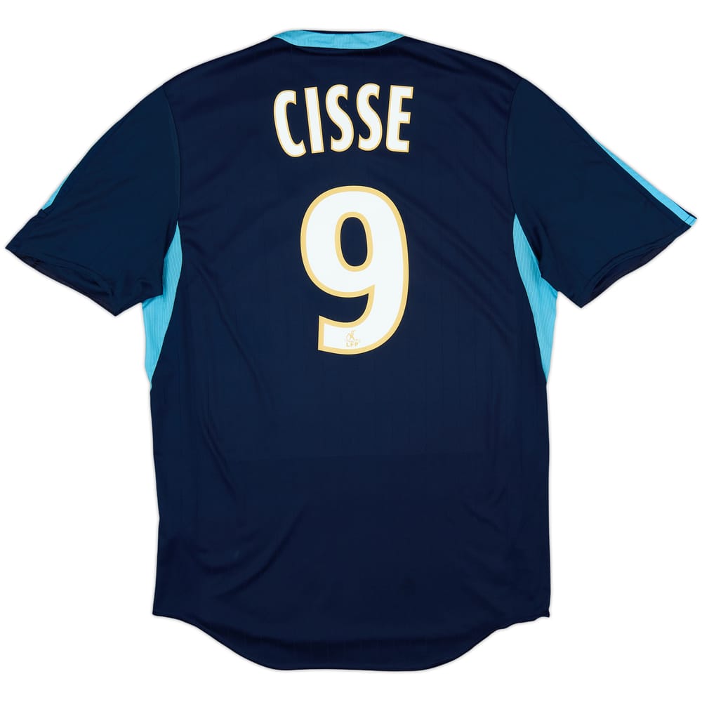 2006-07 Olympique Marseille Third Shirt Cisse #9 - 6/10 - (M)