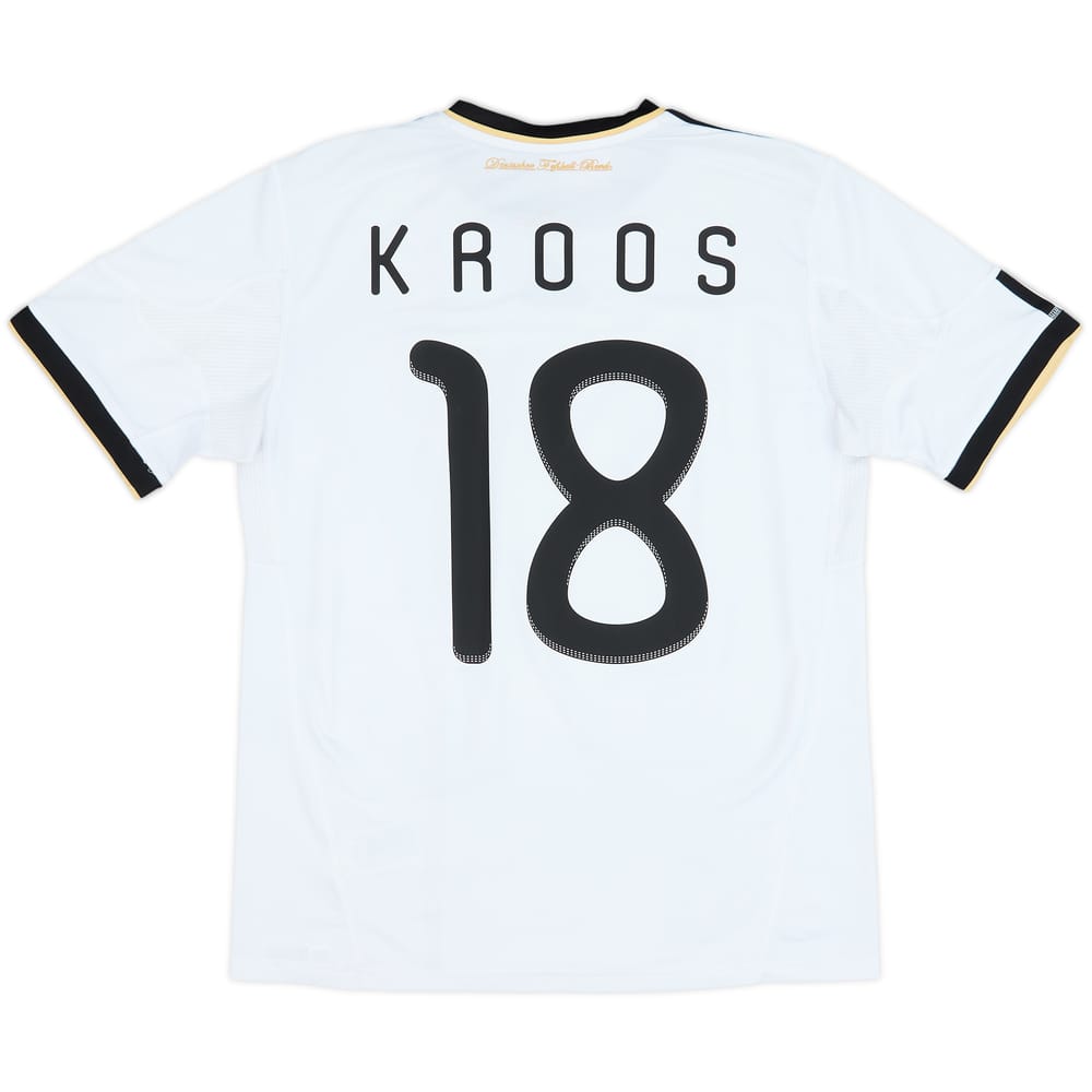2010-11 Germany Home Shirt Kroos #18 - 7/10 - (XL.Boys)