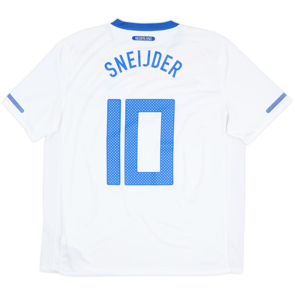 2010-11 Netherlands Away Shirt Sneijder #10 - 5/10 - (XL)