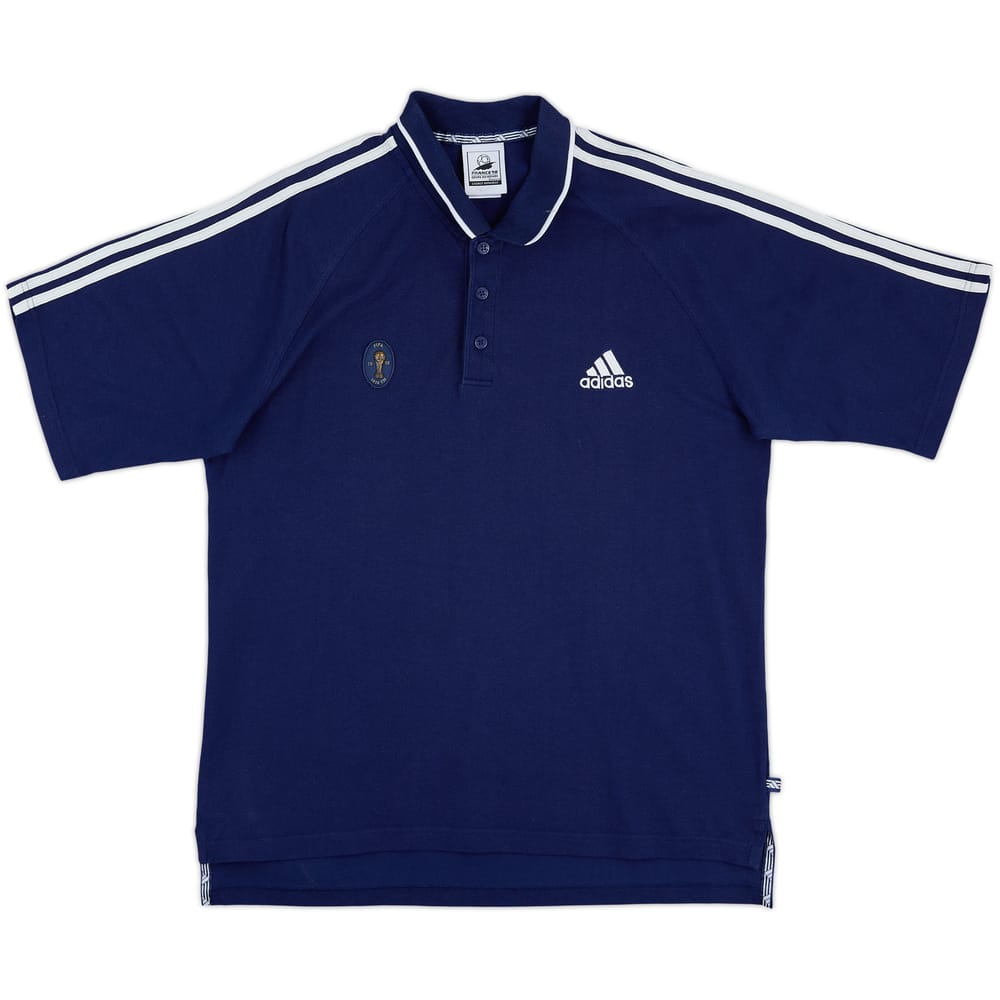 1998 Coupe du Monde adidas Polo Shirt - 9/10 - (L)
