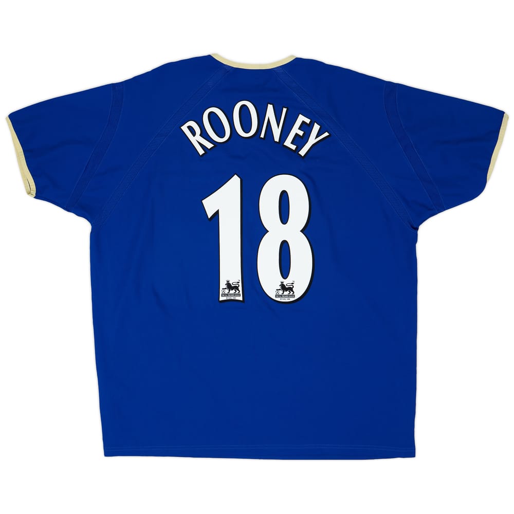 2003-04 Everton Home Shirt Rooney #18 - 7/10 - (XL)