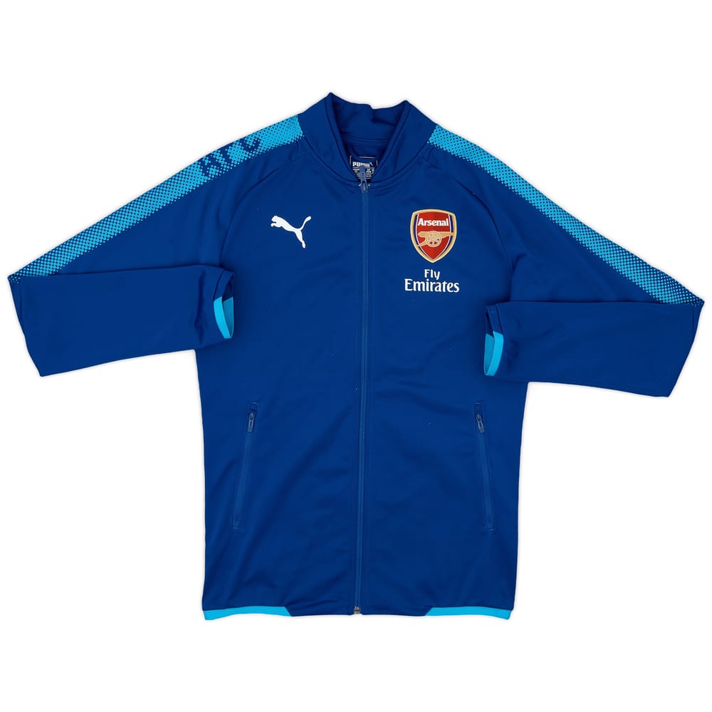 2017-18 Arsenal Puma Track Jacket - 7/10 - (S)