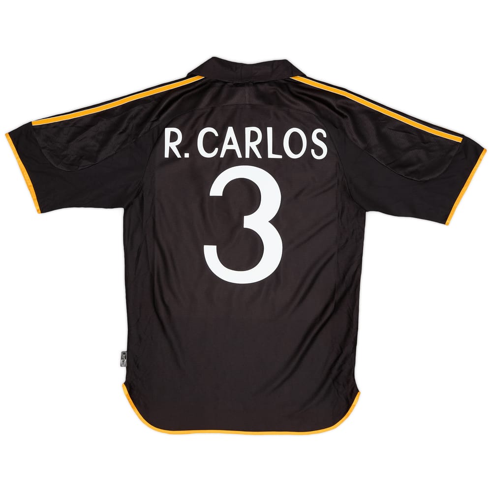 1999-00 Real Madrid Away Shirt R.Carlos #3 - 8/10 - (M)