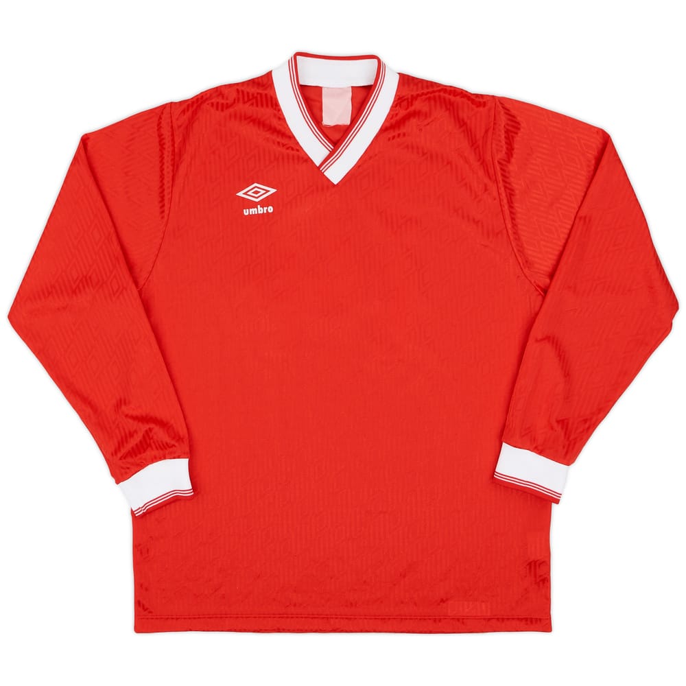 1990s Umbro Template L/S Shirt #14 - 9/10 - (L)