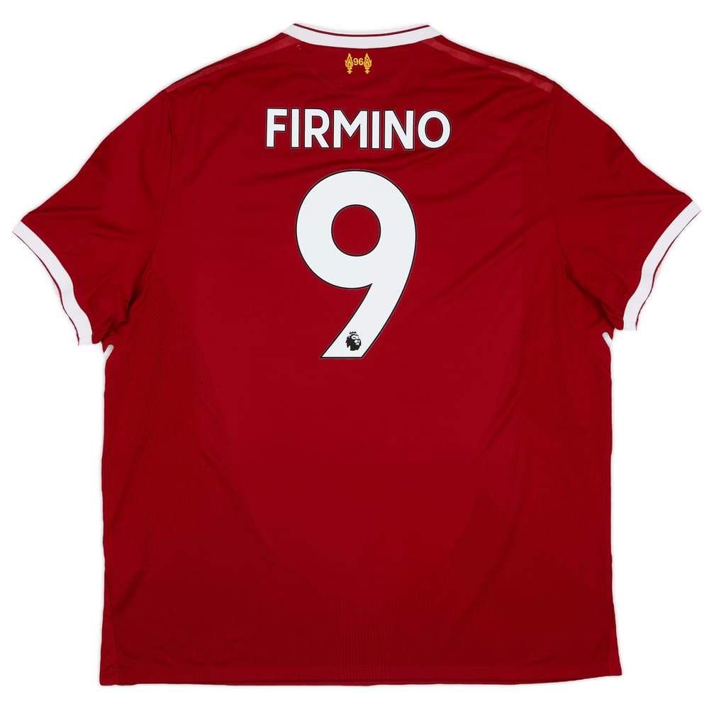 2017-18 Liverpool 125 Years Home Shirt Firmino #9 - 7/10 - (XXL)