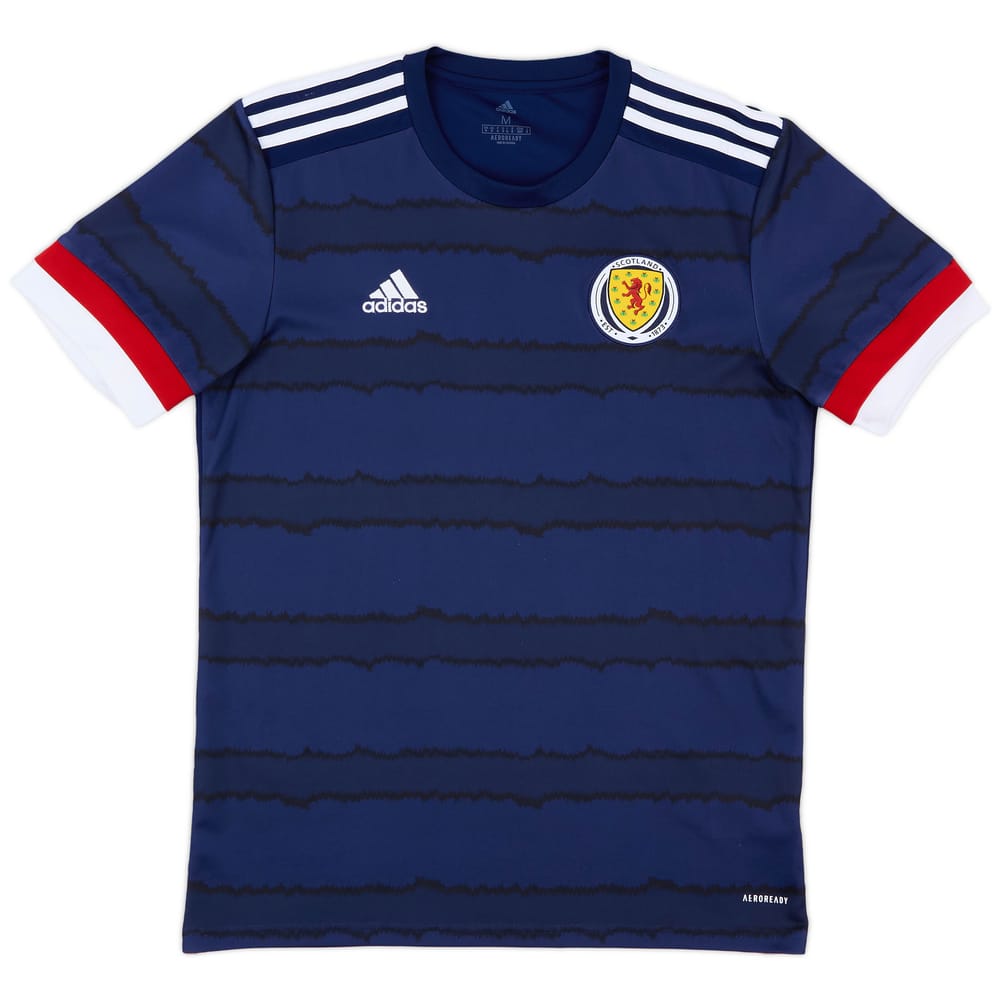 2020-22 Scotland Home Shirt - 8/10 - (M)