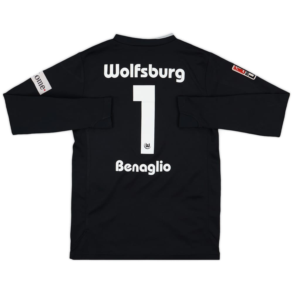 2008-09 Wolfsburg GK Shirt Benaglio #1 - 8/10 - (XL.Boys)