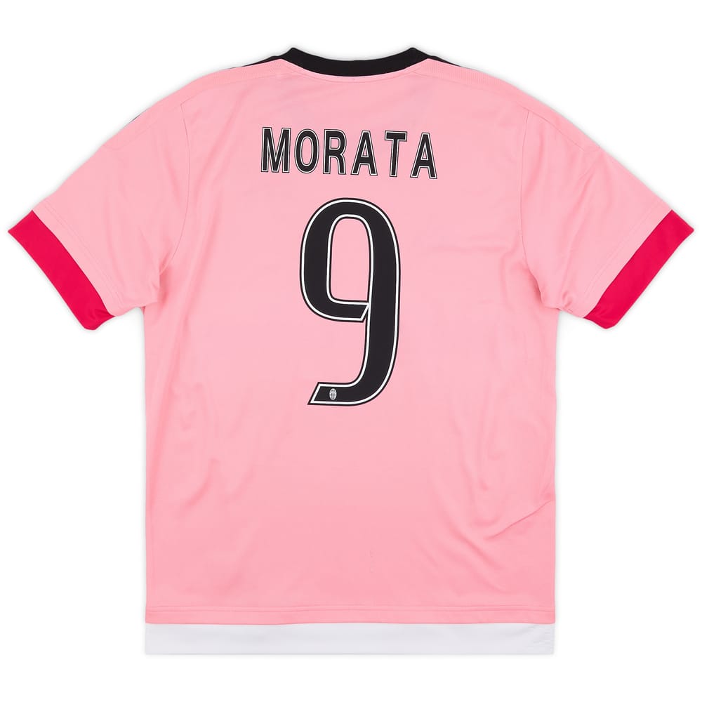 2015-16 Juventus Away Shirt Morata #9 - 6/10 - (M)