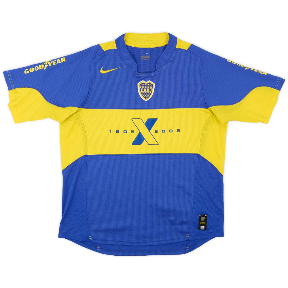 2005 Boca Juniors Home Shirt - 6/10 - (L)