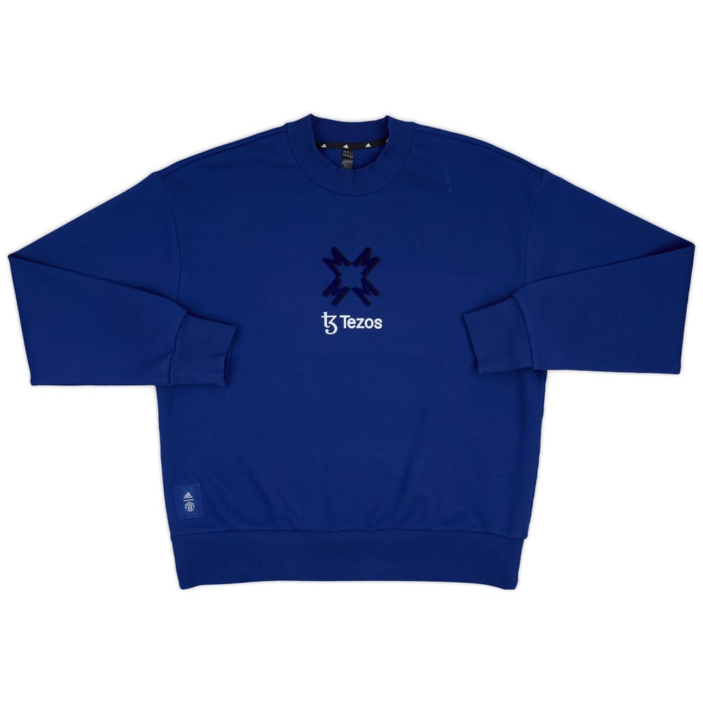 2024-25 Manchester United Player Issue Seasonal Sweat Top - As New
