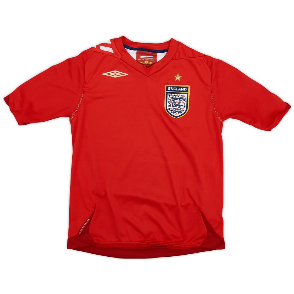 2006-08 England Away Shirt - 7/10 - (S.Boys)