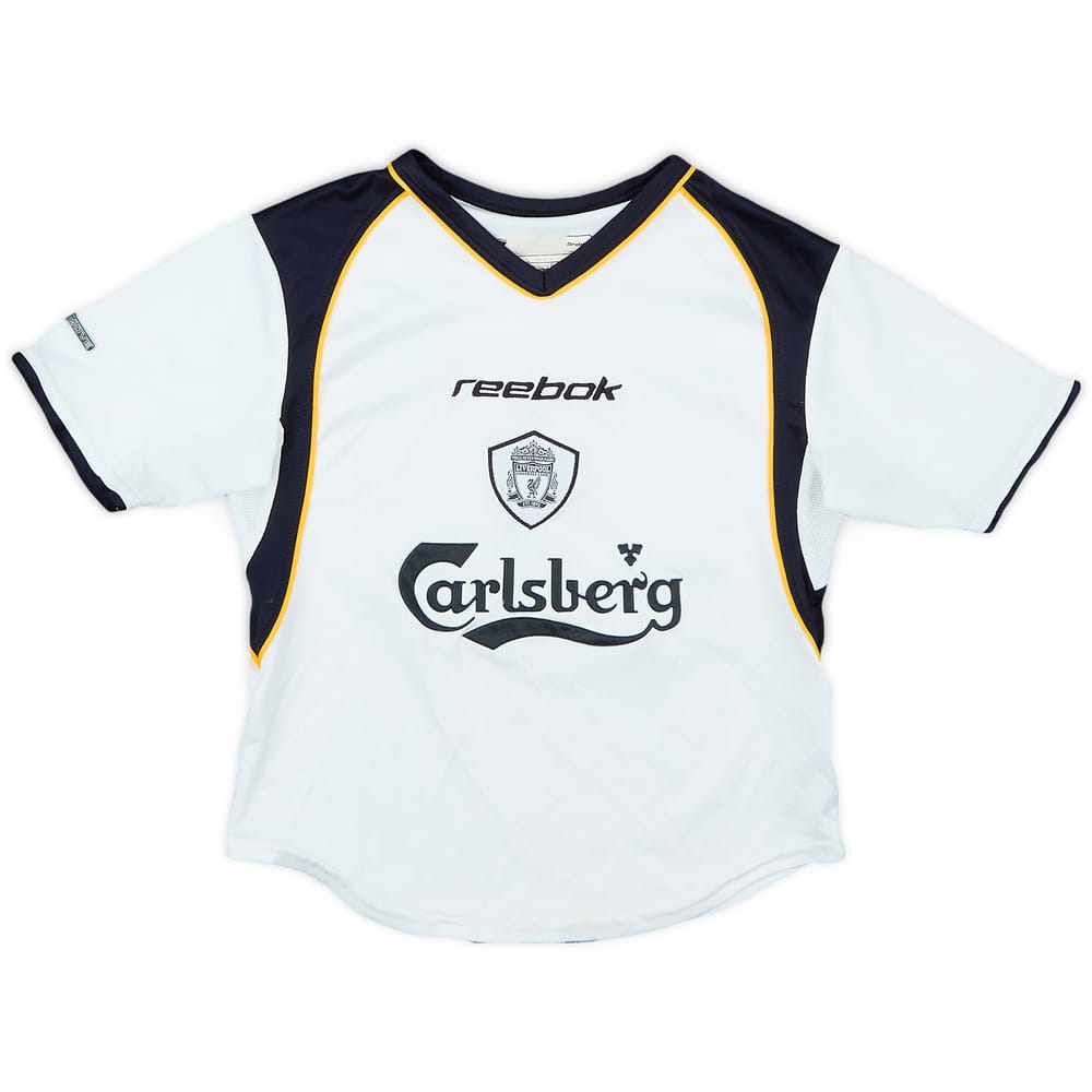 2001-03 Liverpool Away Shirt - 8/10 - (S.Boys)
