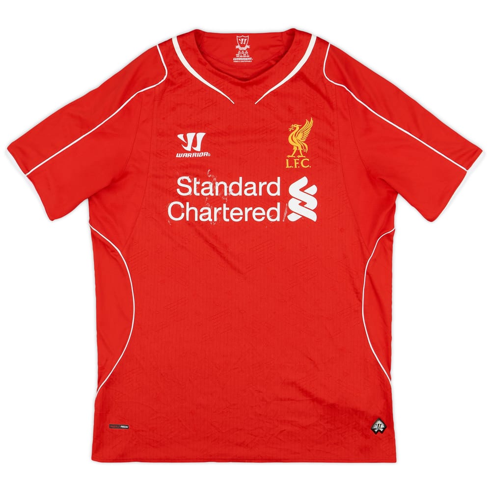 2014-15 Liverpool Home Shirt - 4/10 - (M)