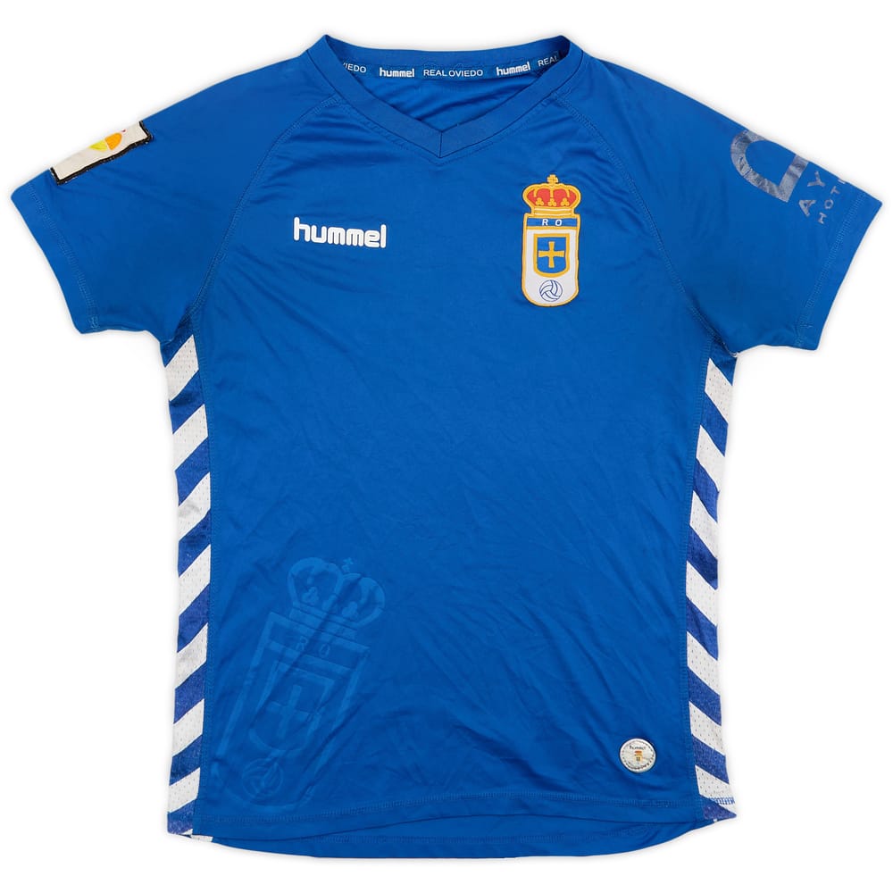 2015-16 Real Oviedo Home Shirt - 4/10 - (L.Boys)